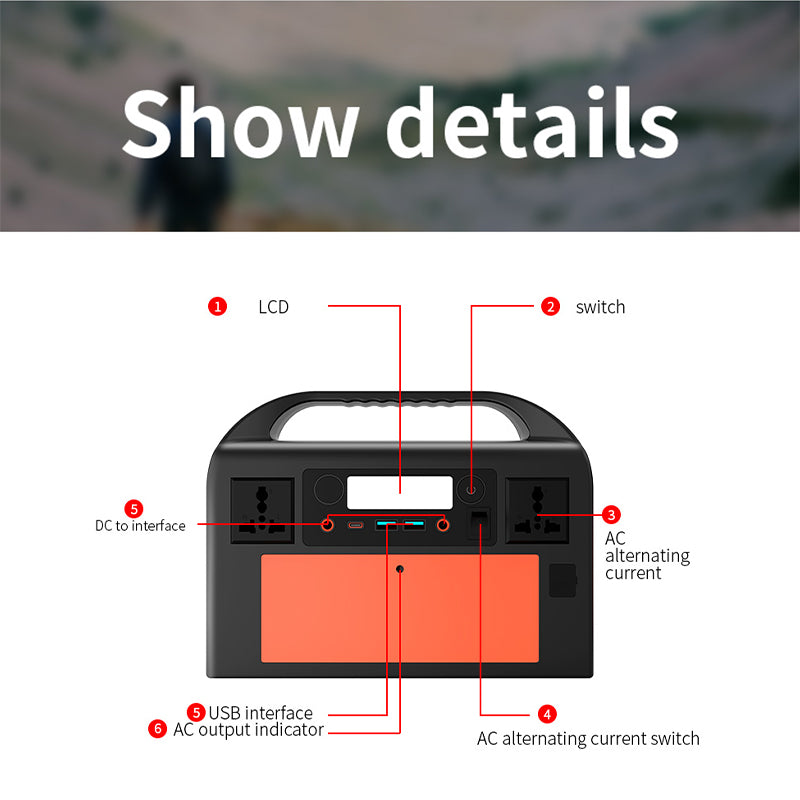 300W 299.7wh Mobile Power SWMP-320B -SUNWY POW